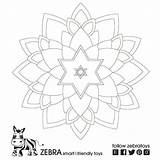 Coloring Jewish Printable Pages Instant sketch template