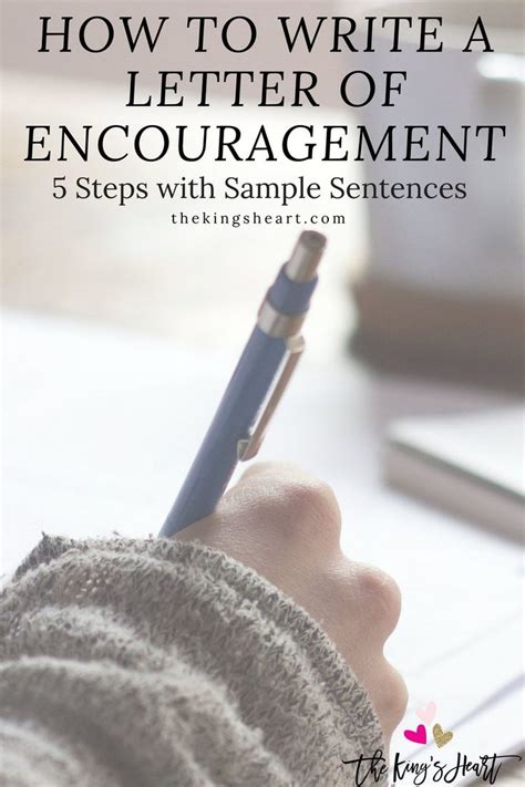 write  letter  encouragement christian girls christian