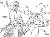 Drogo Khal Jon sketch template