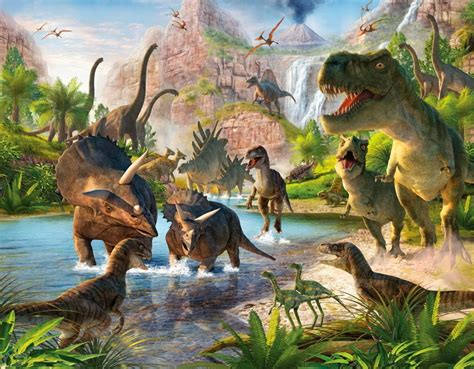 gambar dinosaurus   punah kumpulan gambar