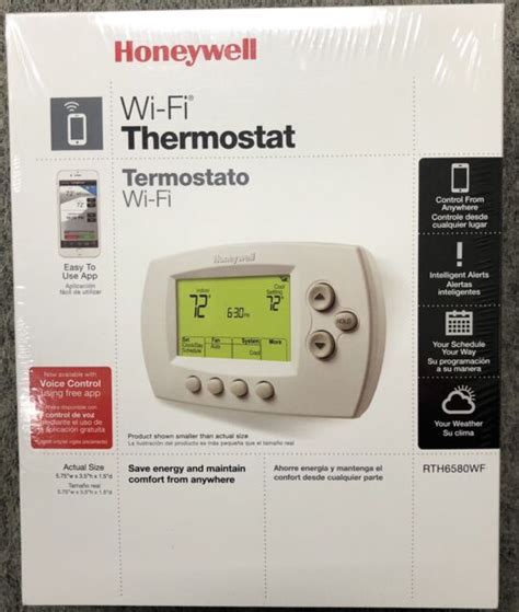 honeywell wi fi  day programmable thermostat rthwf  sale  ebay