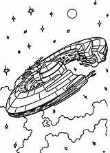 Espacial Aliens sketch template