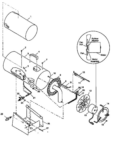 reddy propane construction heater parts model rlp sears partsdirect