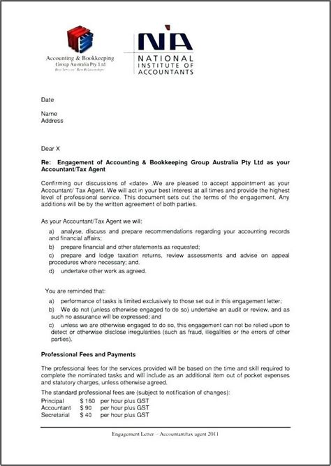 aicpa consulting engagement letter  templates intended