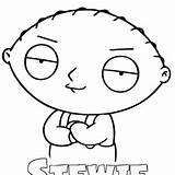 Stewie sketch template