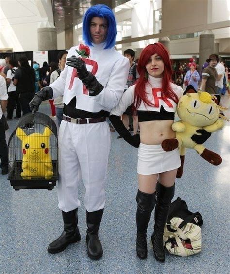25 Couples Who Totally Dominated Cosplay At Anime Expo Team Rocket