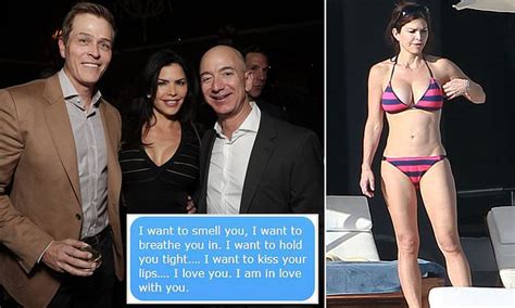 jeff bezos sexts an explicit selfies to lauren sanchez daily mail online