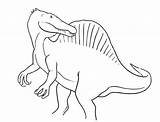 Spinosaurus Espinossauro Raskrasil sketch template
