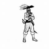 Musketeer Pirate Sketch Guy Choose Sketches Paintingvalley Weekly sketch template
