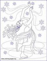 Ice Coloring Skating Pages Princess Nicole sketch template