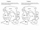 Continents Cut Printable Map Outs Worksheet Printables Coloring Pages Oceans Puzzle Seven Sketch Kids Template Puzzles Print Worksheets Sketchite Geography sketch template