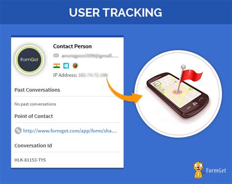 user tracking track  form user data formget