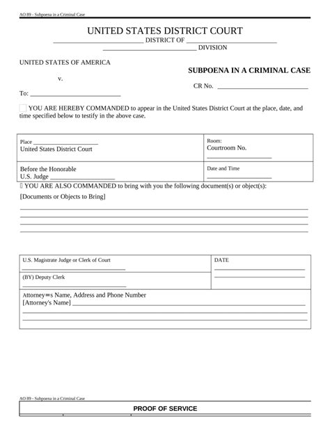 criminal court  template pdffiller
