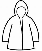 Coloring Raincoat Coat Pages Jacket Winter Printable Drawing Clipart Hat Template Getdrawings Yellow Color January Clipartmag Getcolorings sketch template