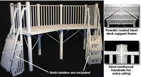 deck system  ladders  taupe sold