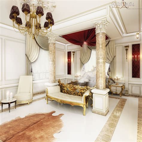 royal bedroom luxury  classic design