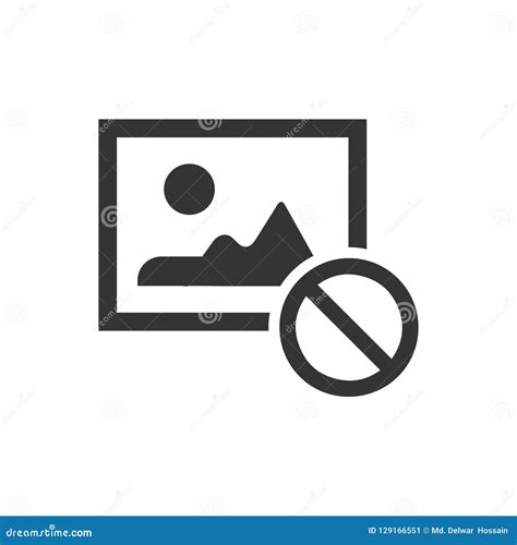 image unavailable icon stock vector illustration  icon
