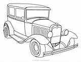 Coloring Pages Automobile Printable Car Getcolorings sketch template