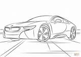 Coloring Bmw I8 Pages Printable Drawing sketch template