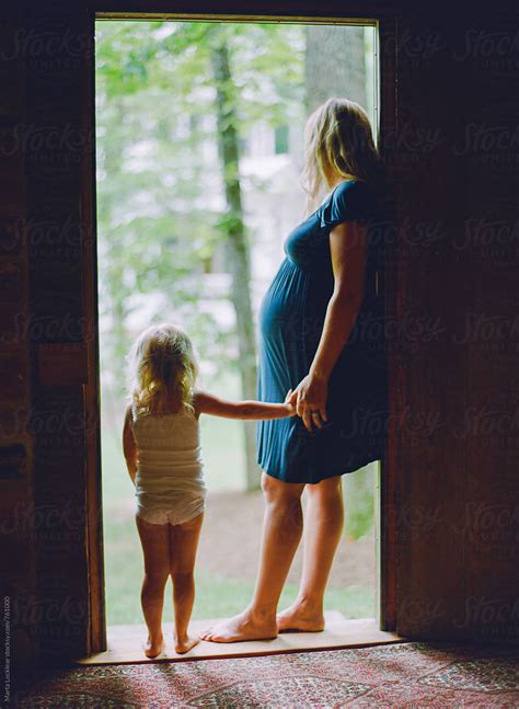 Mother Daughter And Belly By Stocksy Contributor Marta Locklear