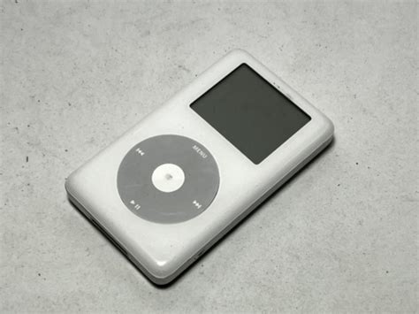 apple ipod classic  generation white  gb model  wont power  ebay