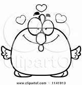 Rooster Clipart Chubby Chick Cartoon Cory Thoman Vector Outlined Coloring Royalty Fat 2021 sketch template