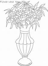 Pot Flower Drawing Coloring Pages Vase Lavender Printable Pots Kids Clipart Sketches Vases Studyvillage Drawings Clay Draw Outline Getdrawings 화분 sketch template