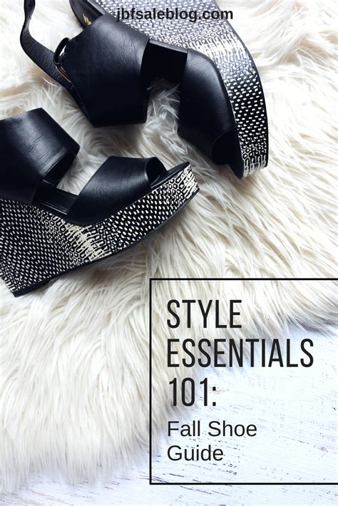 style essentials  fall shoe guide fall shoes fashion essentials style
