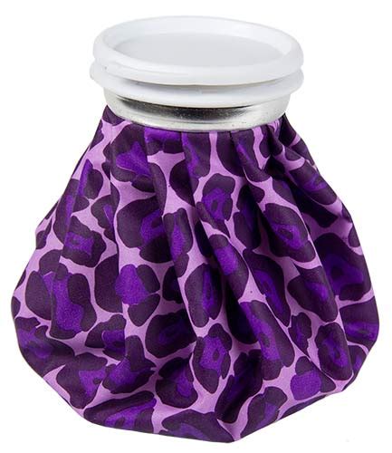Purple Leopard Print Reusable Ice Pack