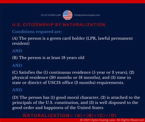 N400 U S Citizenship Naturalization Checklist Kylie Huang Law