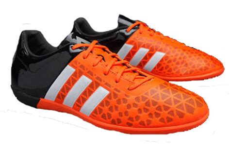 adidas ace  orangeblack indoor soccer shoes soccer
