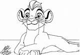 Kion Coloring Pages Lion Guard Do Guarda Colouring Getdrawings Kids Printable Choose Board sketch template