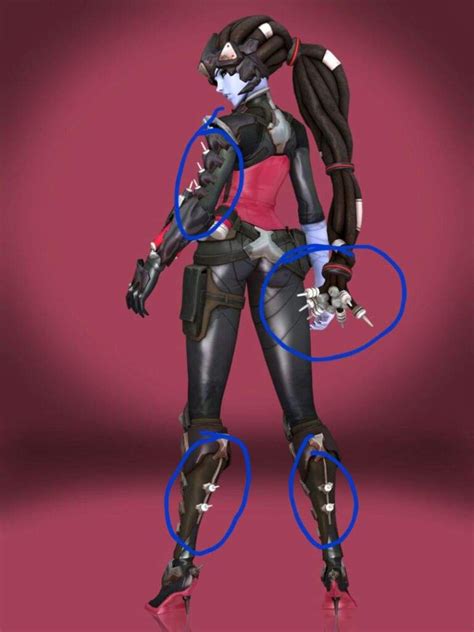 crazy theory widowmaker s noire skin is part of her lore