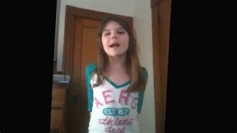 Me 9 Years Old Singing Shower By Becky G Cover Youtube
