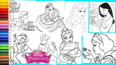 Disney Princess Compilation Belle Cinderella Jasmine