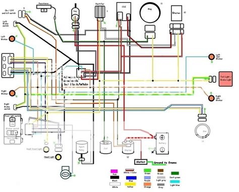 foreign scooter repair wiring diagrams
