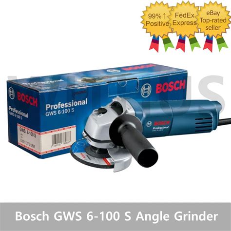 bosch gws     switch small angle grinder watt  ac    ebay