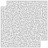 Doolhof Labirinti Moeilijk Puzzels Labyrinth Puzzel Labyrinths Kleurplaat Labirinto Kleurplaten Maze Schwierig Mazes Stampare Difficult Drukken Knutsel sketch template