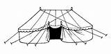Marquee Tent sketch template
