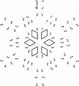 Dot Dots Snowflake Printables Coloring Pages Printable Christmas Kids Connect Winter Puzzles Activity Worksheets Activities Print Sheets Snowflakes Puzzle Number sketch template