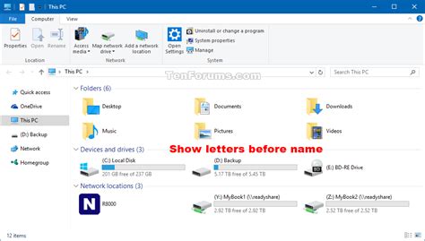 show drive letters      windows  tutorials