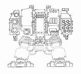 Dreadnought 3d Model Imperial Armour Volume Should Its Help sketch template