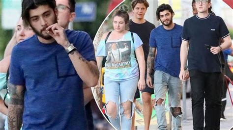 zayn malik puffs on suspicious looking cigarette as he heads to hookah