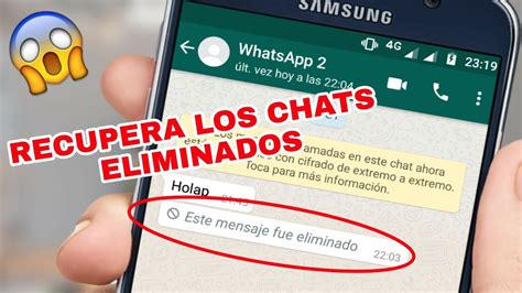 Cómo Recuperar O Ver Mensajes Eliminados De Whatsapp