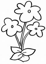 Ausmalbilder Leichte Blumen Ausmalbild Blumenzeichnung Blumenzeichnungen Dekoking sketch template