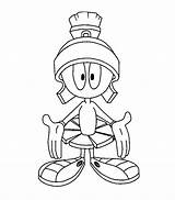 Coloring Marvin Martian Pages Printable Jam Space Looney Tunes Characters Colouring Sheets Disney Color Kids Drawing Drawings Cartoon Book Adult sketch template