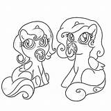 Pony Little Baby Coloring Pages Friendship Magic Kids Printable sketch template