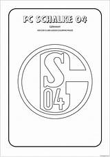 Schalke Ausmalbilder Fc Logo Coloring Pages Soccer Logos Ausmalen Bilder Zum Clubs Kolorowanki Fussball Ausdrucken Mandale Malvorlagen Kids Kostenlos Mandala sketch template