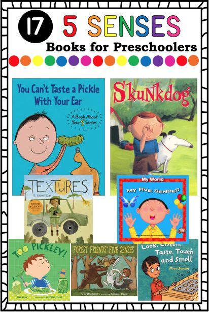 senses books  preschoolers senses preschool preschool books