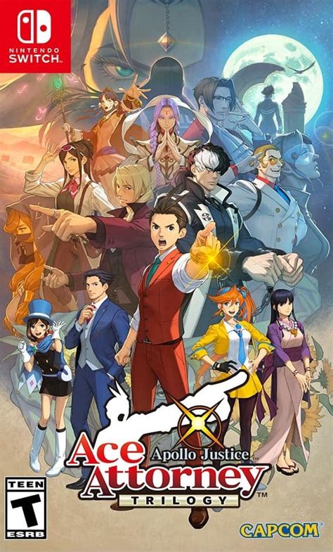 Apollo Justice Ace Attorney Trilogy 2024 Switch Eshop Game